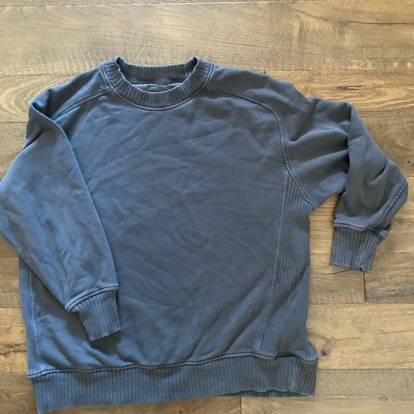 Aerie Down to Earth  ribbed crew sweatshirt - Picture 4 of 7